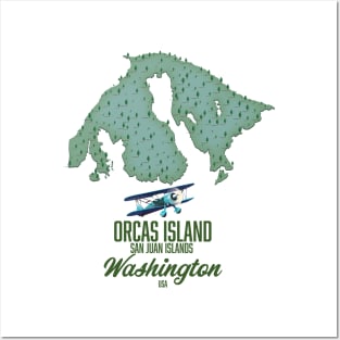 Orcas Island, Washington, USA Posters and Art